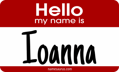 Hello my name is Ioanna png download