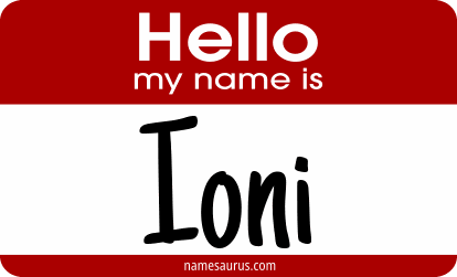 Hello my name is Ioni png download