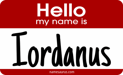 Hello my name is Iordanus png download