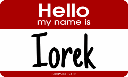 Hello my name is Iorek png download