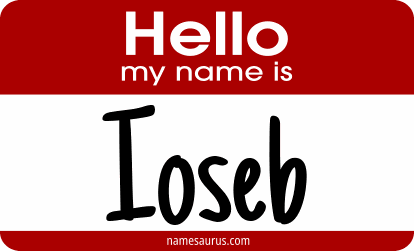 Hello my name is Ioseb png download