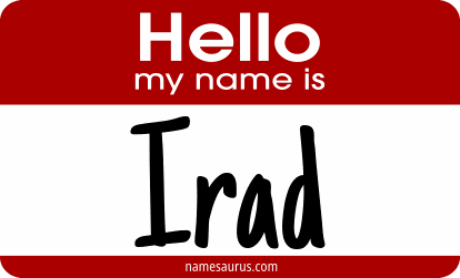 Hello my name is Irad png download
