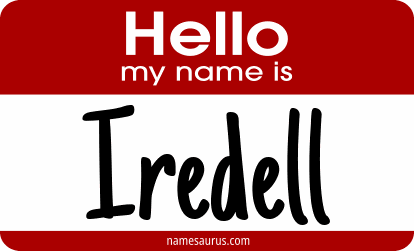Hello my name is Iredell png download