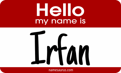 Hello my name is Irfan png download