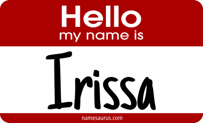 Hello my name is Irissa png download