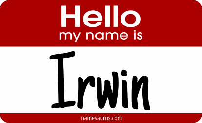Hello my name is Irwin png download