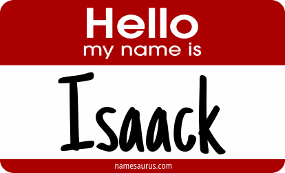 Hello my name is Isaack png download