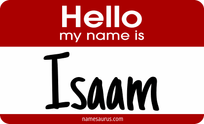 Hello my name is Isaam png download