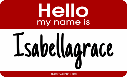 Hello my name is Isabellagrace png download
