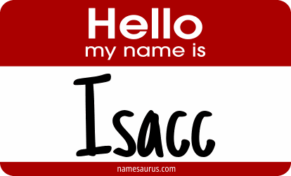 Hello my name is Isacc png download