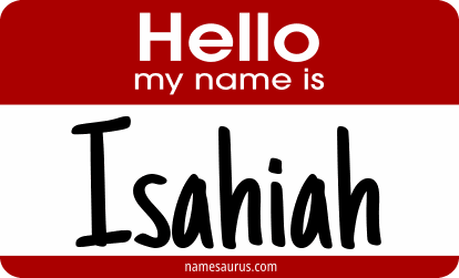 Hello my name is Isahiah png download