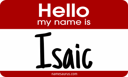 Hello my name is Isaic png download