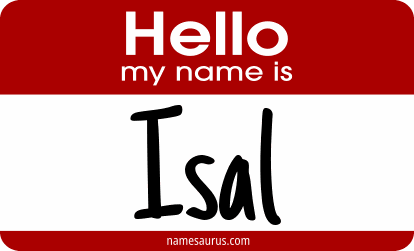 Hello my name is Isal png download