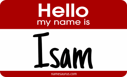 Hello my name is Isam png download