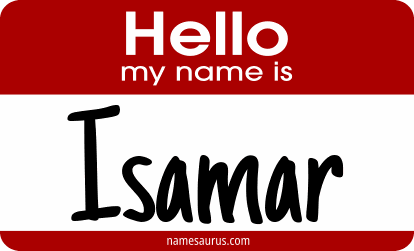 Hello my name is Isamar png download