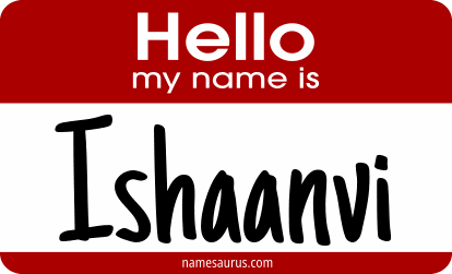 Hello my name is Ishaanvi png download