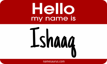 Hello my name is Ishaaq png download