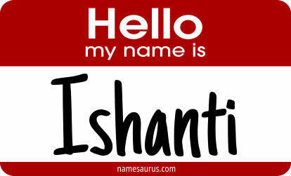Hello my name is Ishanti png download
