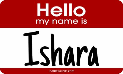 Hello my name is Ishara png download