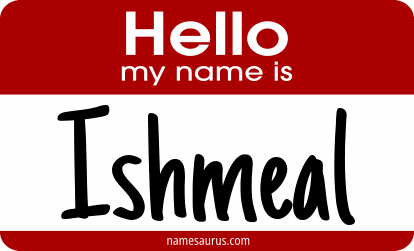Hello my name is Ishmeal png download