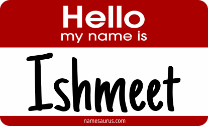 Hello my name is Ishmeet png download