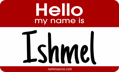 Hello my name is Ishmel png download