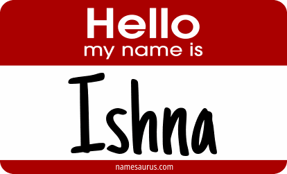 Hello my name is Ishna png download