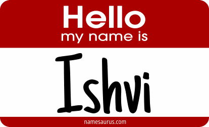 Hello my name is Ishvi png download
