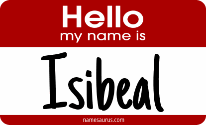 Hello my name is Isibeal png download