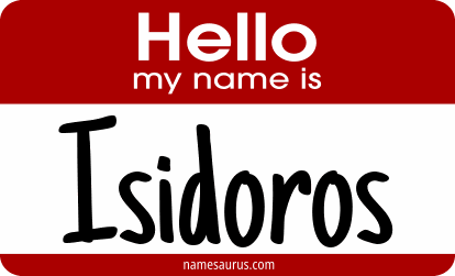 Hello my name is Isidoros png download