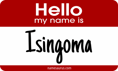 Hello my name is Isingoma png download