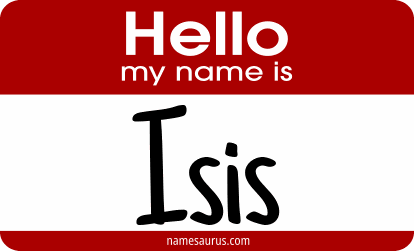 Hello my name is Isis png download