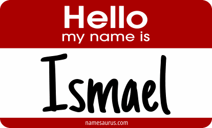 Hello my name is Ismael png download