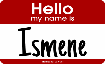 Hello my name is Ismene png download