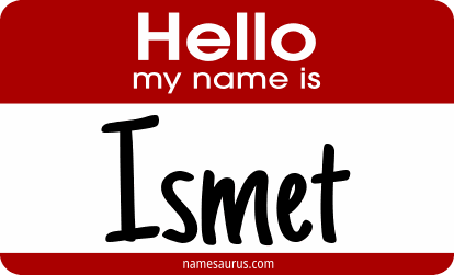 Hello my name is Ismet png download