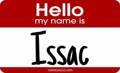 Hello my name is Issac png download