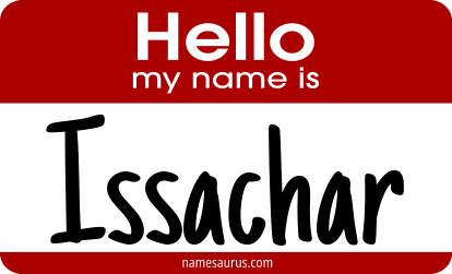 Hello my name is Issachar png download