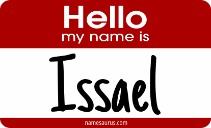 Hello my name is Issael png download