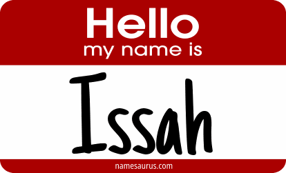 Hello my name is Issah png download