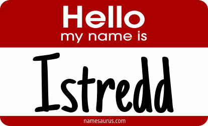Hello my name is Istredd png download