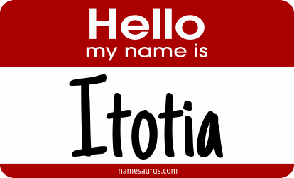 Hello my name is Itotia png download