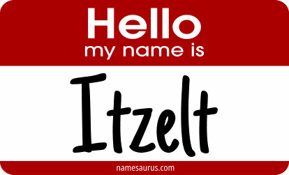 Hello my name is Itzelt png download