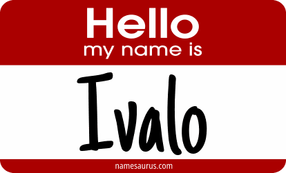 Hello my name is Ivalo png download