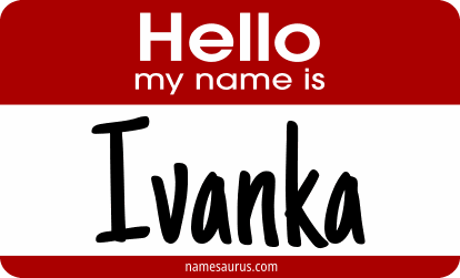Hello my name is Ivanka png download