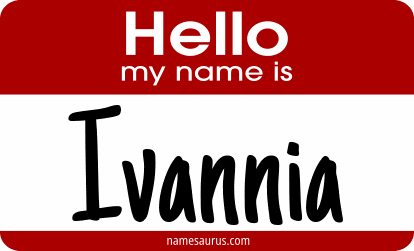 Hello my name is Ivannia png download