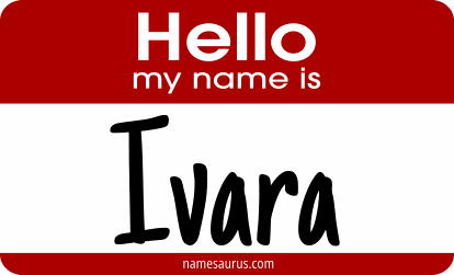 Hello my name is Ivara png download