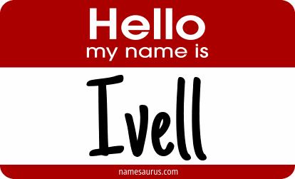Hello my name is Ivell png download