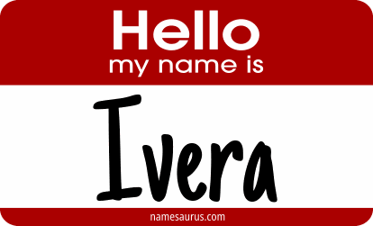 Hello my name is Ivera png download