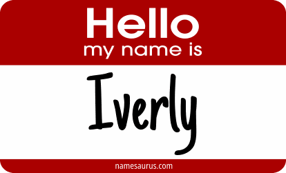 Hello my name is Iverly png download