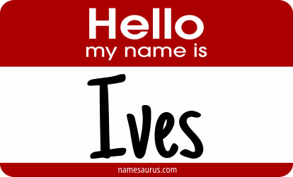 Hello my name is Ives png download